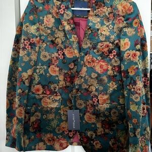Steel & Jelly Floral Men's Blazer
